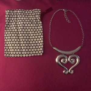 Brighton heart necklace